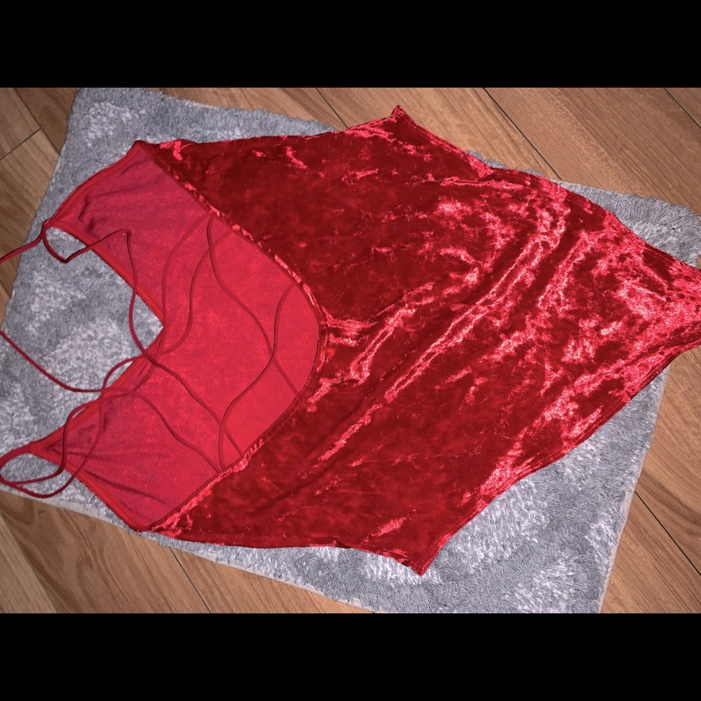 Red Velvet bodysuit